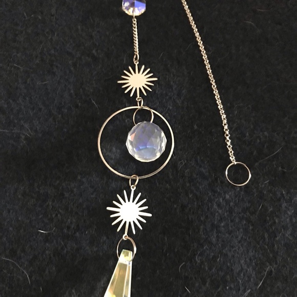 Silver Sunlight Catcher with charms - Picture 6 of 7